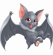 Image result for Cartoon Fruit Bat Hanging