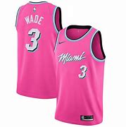 Image result for Miami Heat Pink Jersey