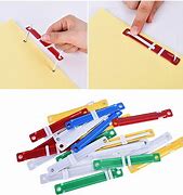 Image result for White Paper Fastened Cardboard with Binder Clips