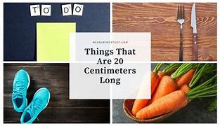 Image result for Things That Are 20 Cm