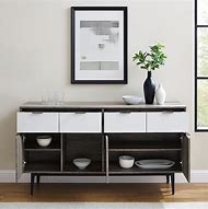 Image result for TV Cabinet Two Tone
