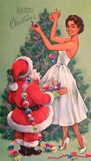 Image result for 60s Christmas Illustrations