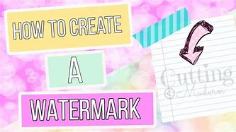 Image result for Art Watermark Ideas