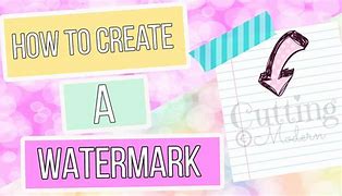 Image result for Watermark Drawing