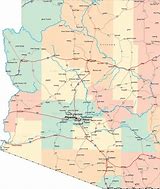 Image result for Arizona State Road Map