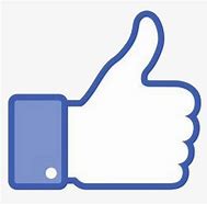 Image result for Facebook Logo No Background Thumbs Up