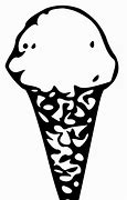 Image result for Ice Cream Art Black and White