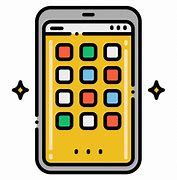 Image result for Yellow Smartphone Icon