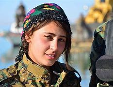 Image result for Beautiful Kurdish Women Fighters
