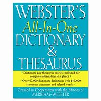 Image result for Thesaurus Dictionary Books
