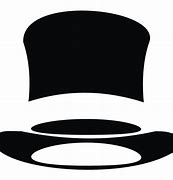 Image result for Black and White Top Hat