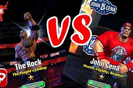 Image result for Rock vs John Cena Game