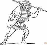 Image result for Greek Weapons Coloring Page