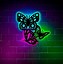 Image result for Single Butterfly Neon