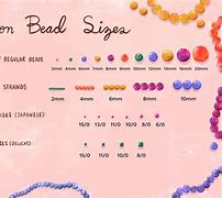 Image result for Crystal Beads Size Chart
