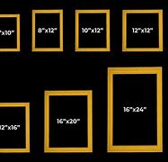 Image result for Picture Frame Size After 5X7
