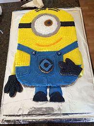 Image result for Minion Cookie Cake