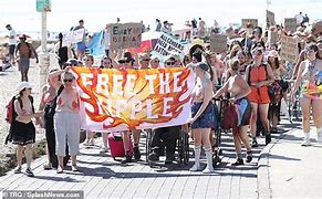 Image result for uc san diego free the nipple protest
