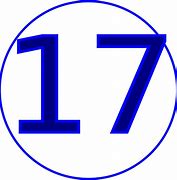 Image result for 17 Number Logo.png