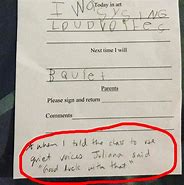 Image result for School Notes From Parents Funny