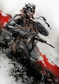 Image result for Metal Gear Solid 4 Art
