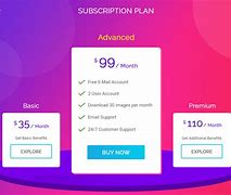 Image result for Subscription Page Design