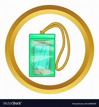 Image result for Waterproof Phone Pouch Icon