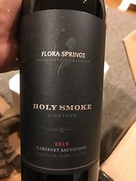 Image result for Flora Springs Cabernet Sauvignon Holy Smoke