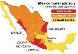 Image result for Mexico Safety Map