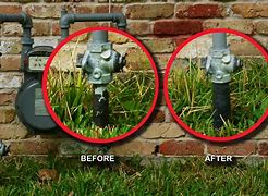 Image result for Photos of Corroded Natural Gas Meter Risers