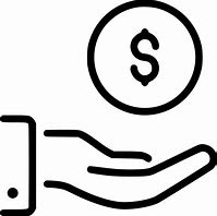 Image result for Hand Money Icon Transparent