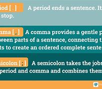 Image result for Use of Semicolon in a Sentence