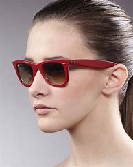 Image result for Red Ray-Ban Sunglasses