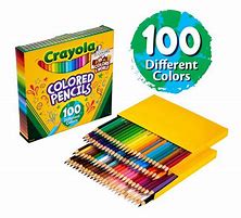 Image result for 100 Count Crayola Colored Pencils