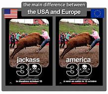 Image result for The Main Difference Between Europe and USA Meme