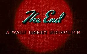 Image result for The End a Walt Disney Production Screencaps