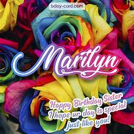 Image result for Happy Birthday Marilyn