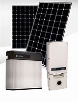 Image result for Solar Inverter and Battery