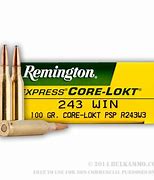 Image result for Remington Core-Lokt 243 Ammo