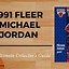Image result for Michael Jordan Fleer Basketball Cards