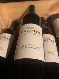 Image result for Second Chapter Company Cabernet Franc Foundation