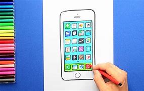 Image result for Simple iPhone Drawing