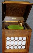 Image result for Antique Oak Edison Disc Phonograph