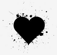 Image result for Ink Splatter Heart