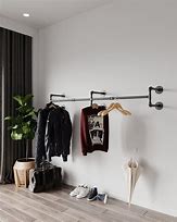 Image result for Wall Hanging Clothes Rack