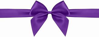 Image result for Purple Ribbon Bow Clip Art