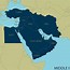 Image result for Middle Eastern Country Map