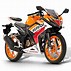 Image result for Orange Honda Motorcycle