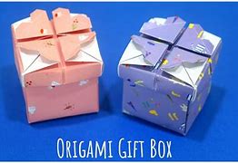 Image result for Origami Gift Box Template
