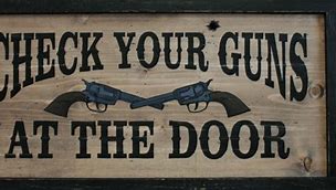 Image result for Western Olf Saloon Employee Only Sign